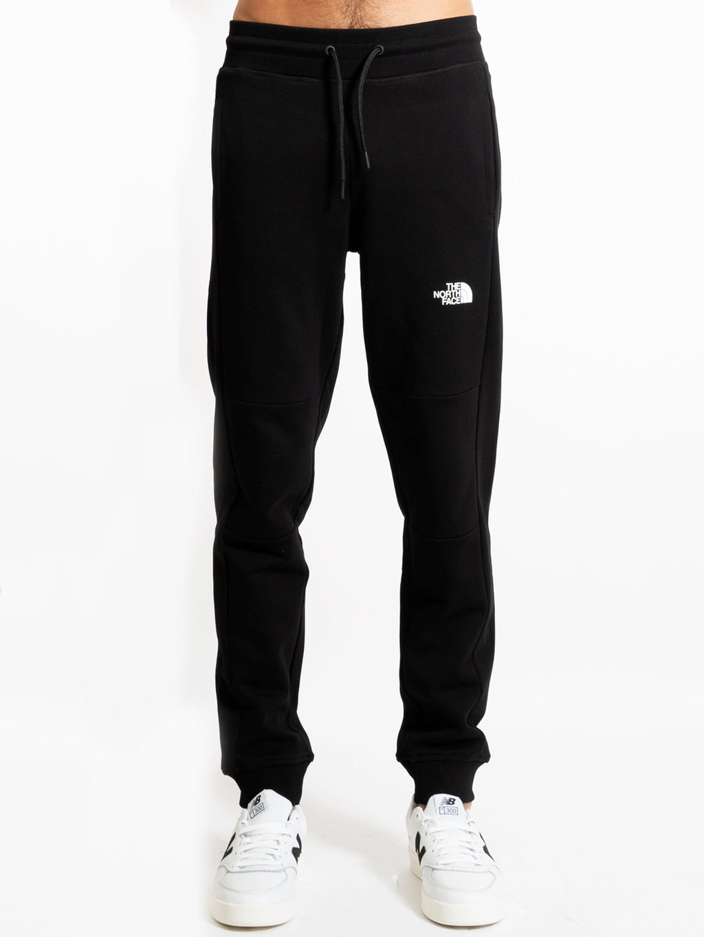 2026 New Arrival Pantaloni Jogger in Felpa con Elastico Nero