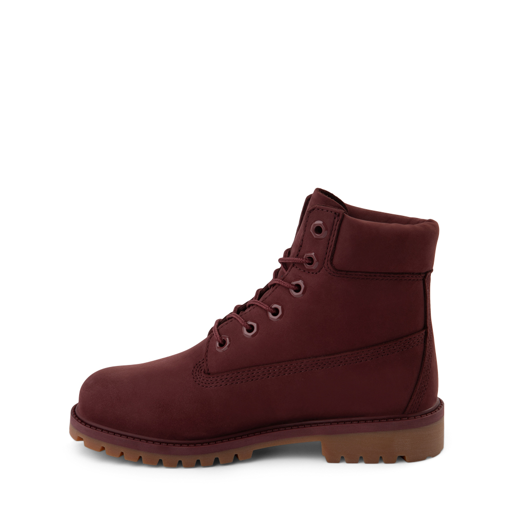 Top Seller Timberland 6IN F/L BT Junior’s -BURGUNDY NUBUCK