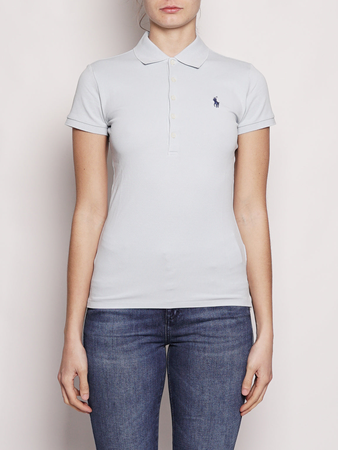 2026 New Arrival Polo stretch Slim-Fit Celeste
