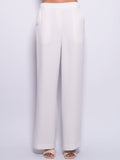 2026 New Arrival Pantaloni Palazzo in Cady Panna