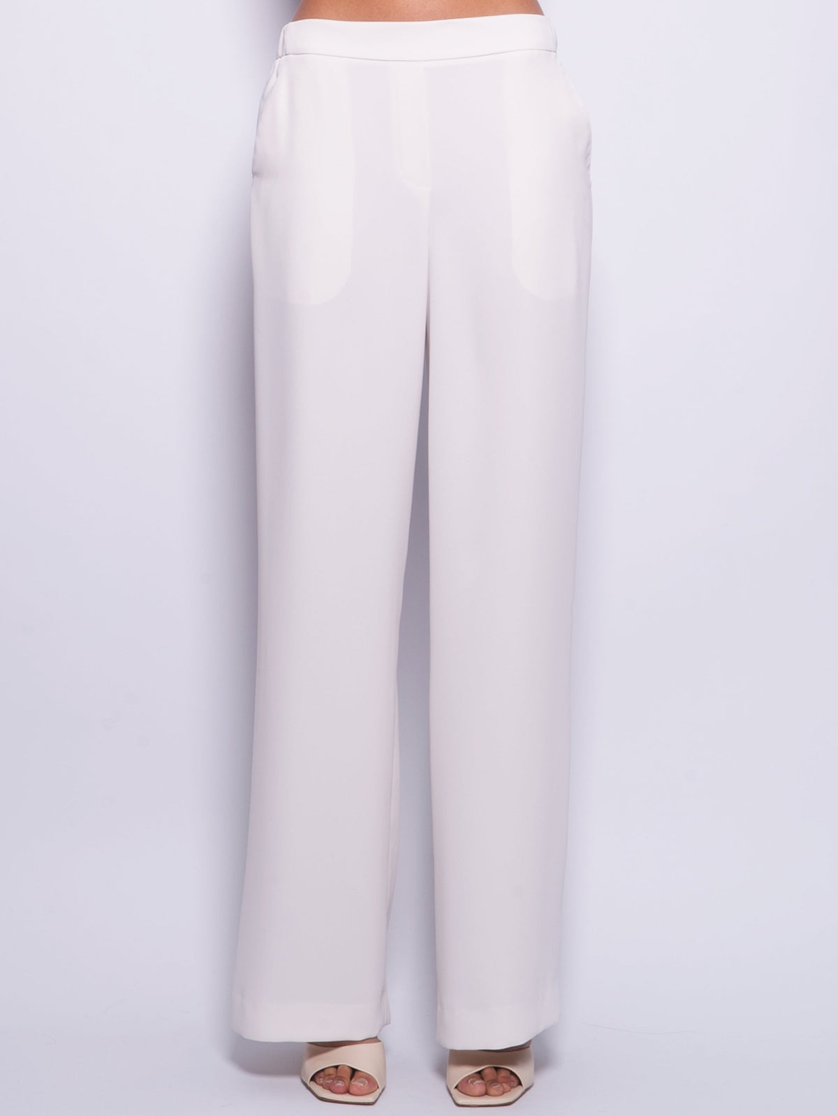 2026 New Arrival Pantaloni Palazzo in Cady Panna