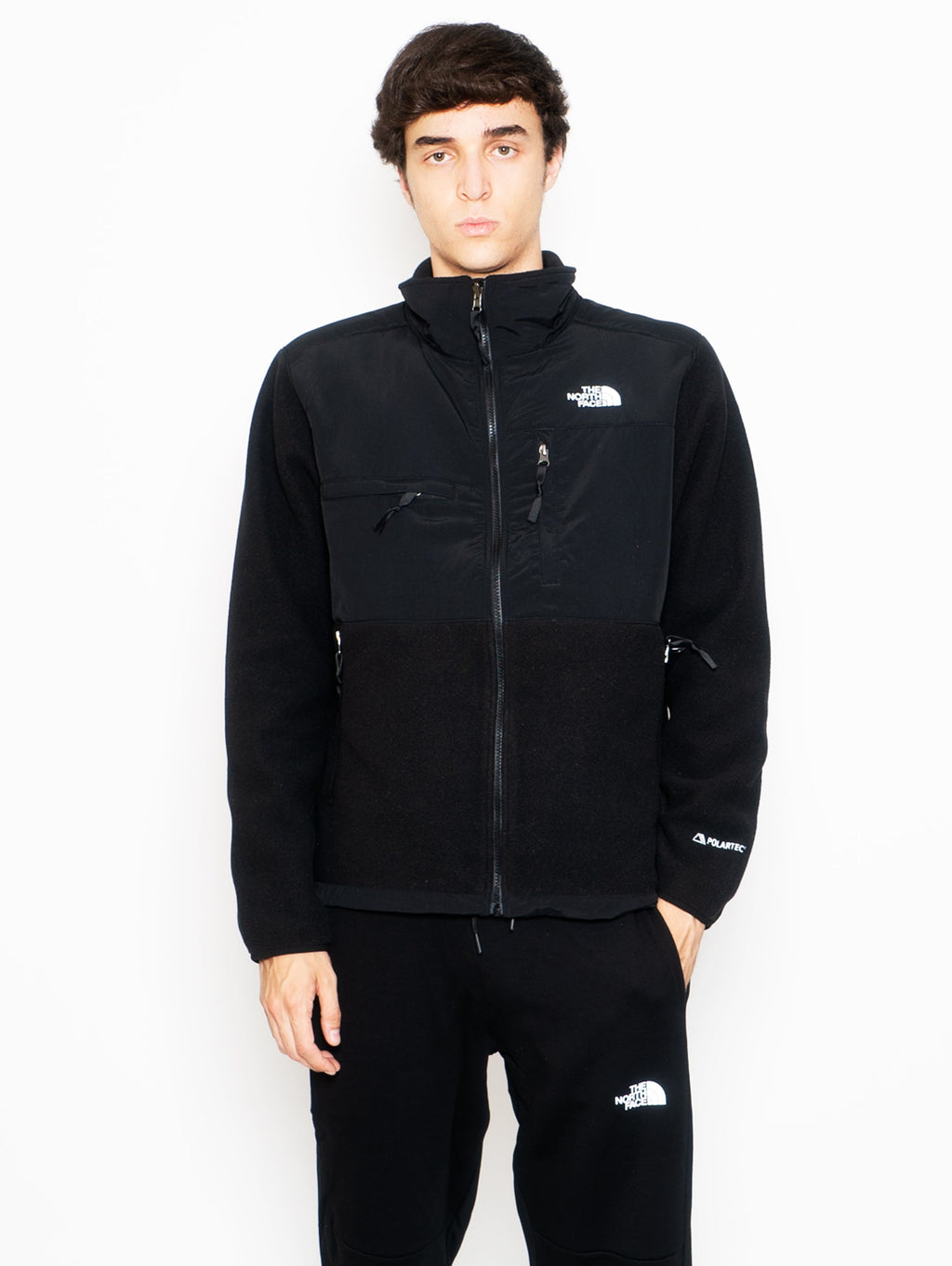 2026 New Arrival Giacca Denali in Pile Polartec Riciclato Nero