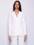 2026 New Arrival Giacca Doppiopetto in Maglia Panna