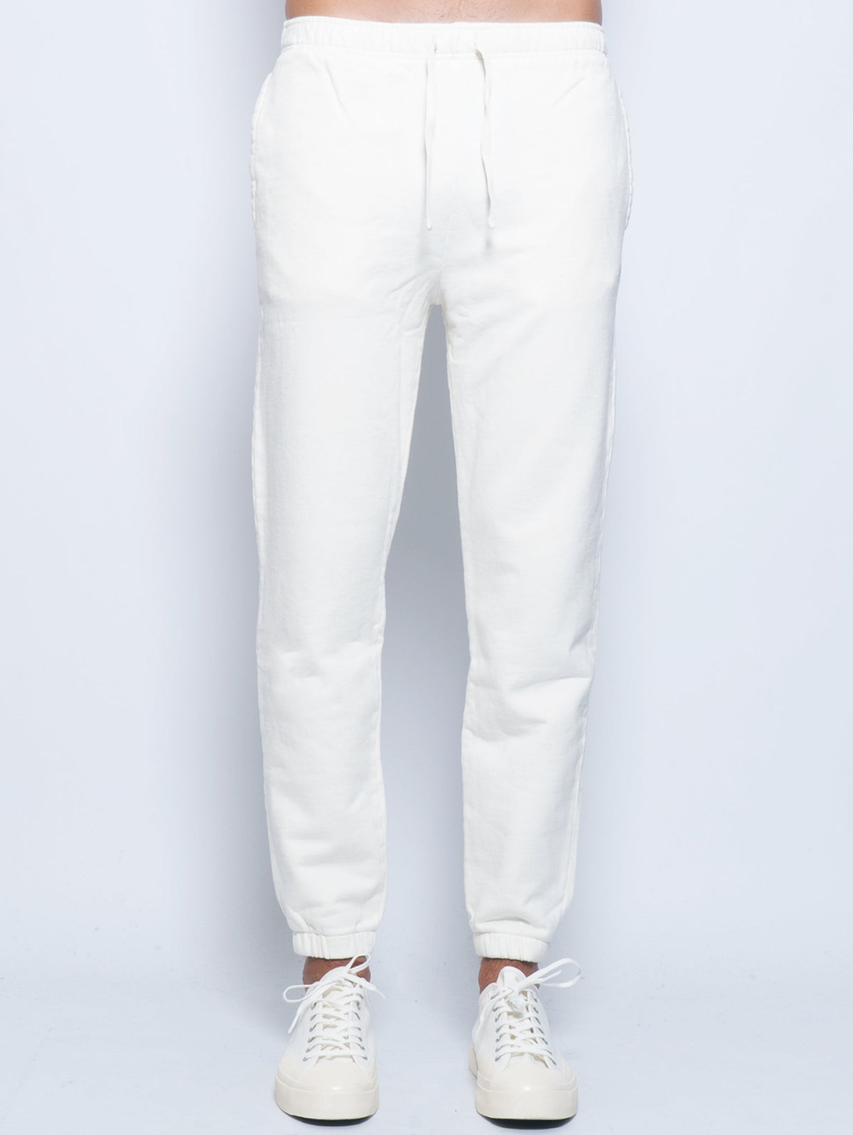 2026 New Arrival Pantaloni da Jogging in Cotone Crema