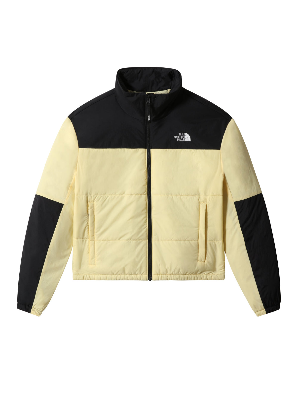 2026 New Arrival Giacca Imbottita Color Block Giallo/Nero