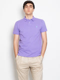 2026 New Arrival Polo in Piquè Slim Fit Viola