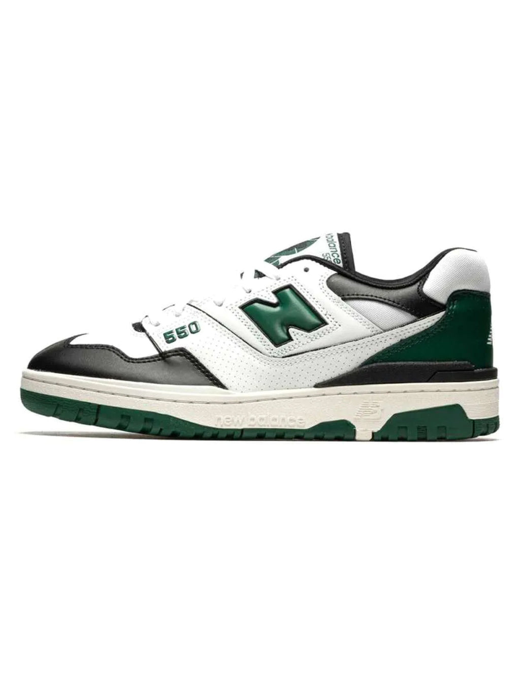 2026 New Arrival Sneakers 550 Bianco/Verde