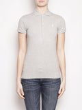 2026 New Arrival Polo stretch Slim-Fit Grigio