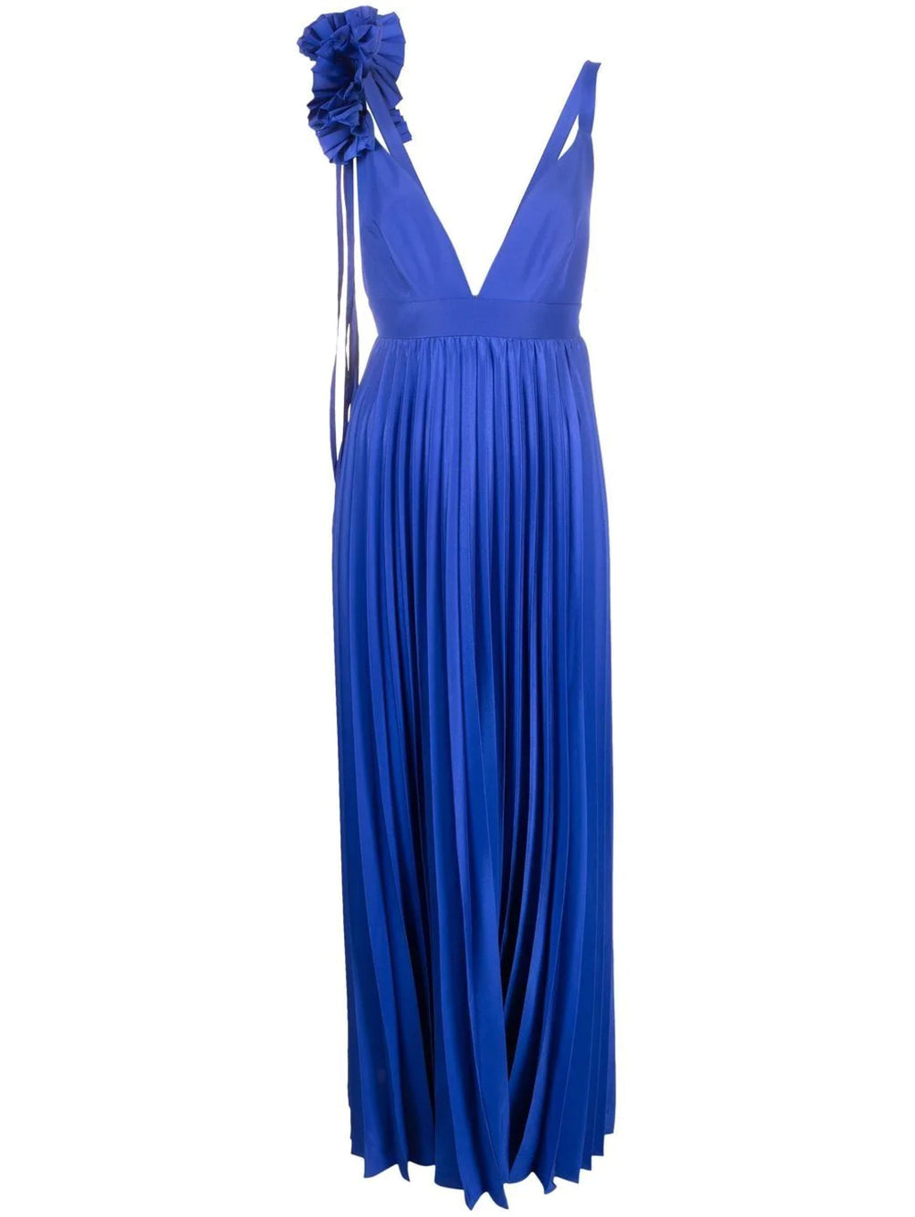 2026 New Arrival Abito Lungo Plissé Bluette