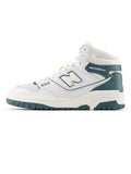 2026 New Arrival Sneakers Alte Retr 650 Bianco/Petrolio