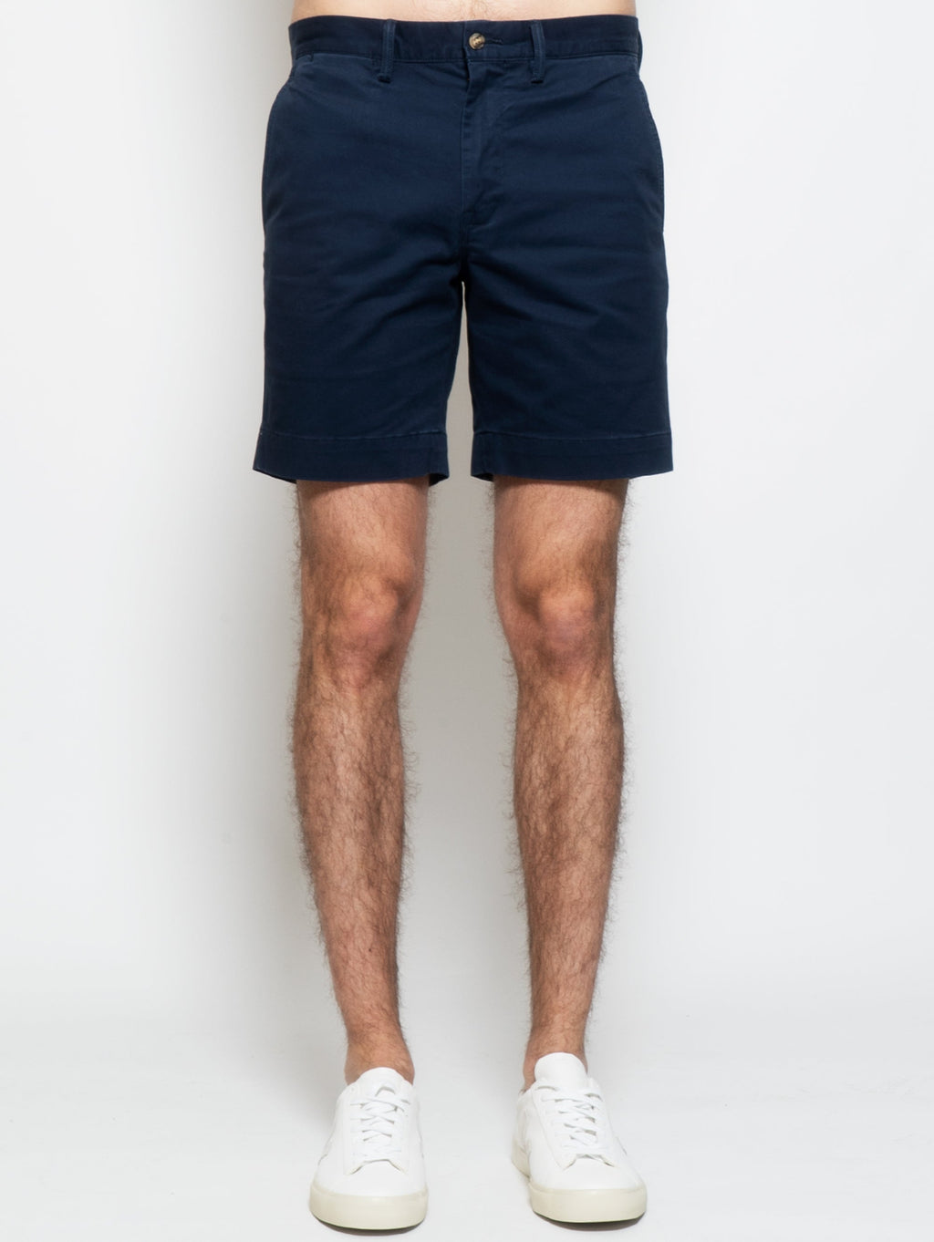 2026 New Arrival Short in Cotone Straight-Fit Blu