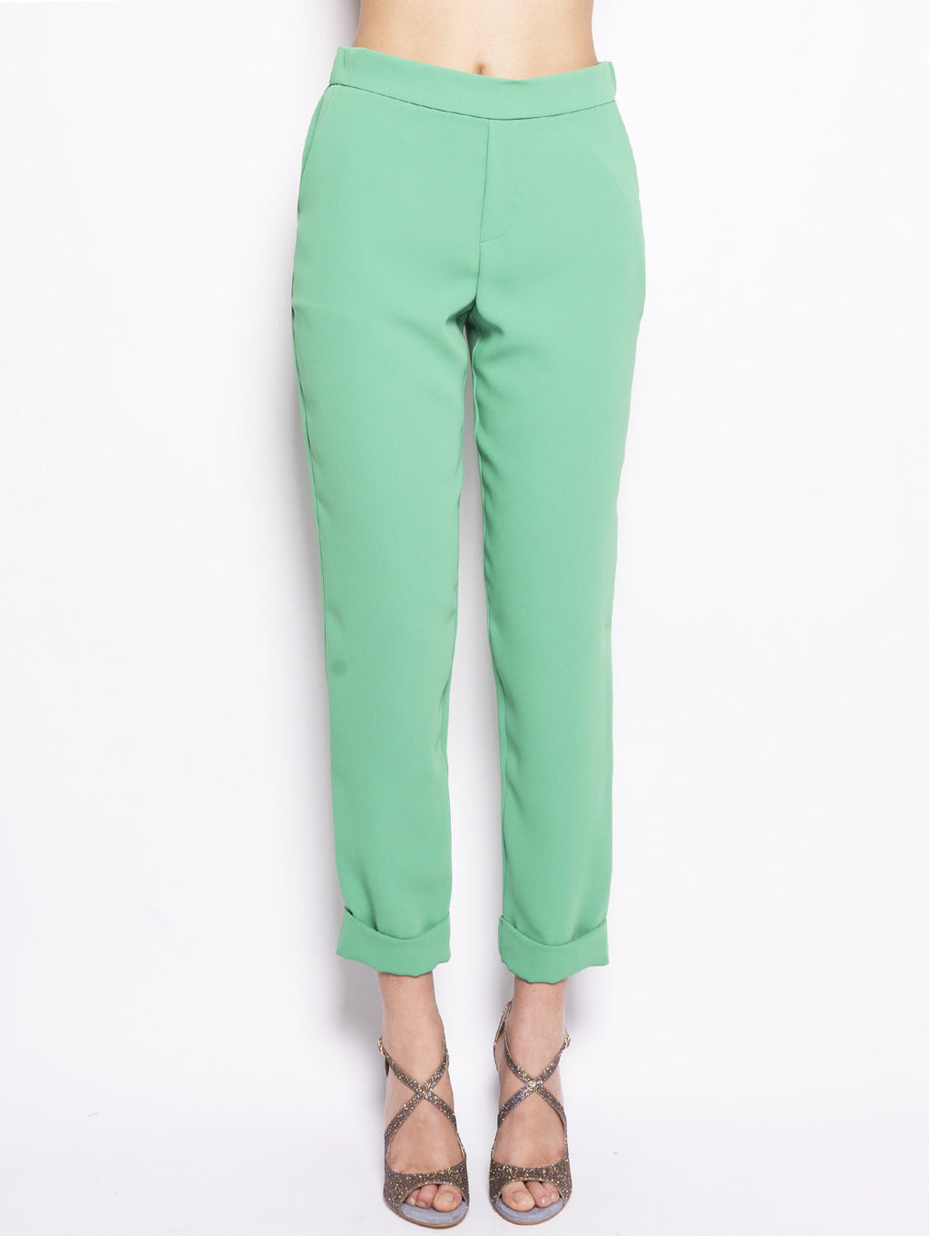 2026 New Arrival Pantalone Panterya Verde