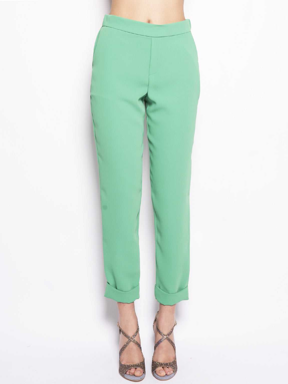 2026 New Arrival Pantalone Panterya Verde