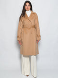 2026 New Arrival Trench Doppiopetto in Lana Beige