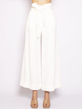 2026 New Arrival Pantaloni con Pinces Panna
