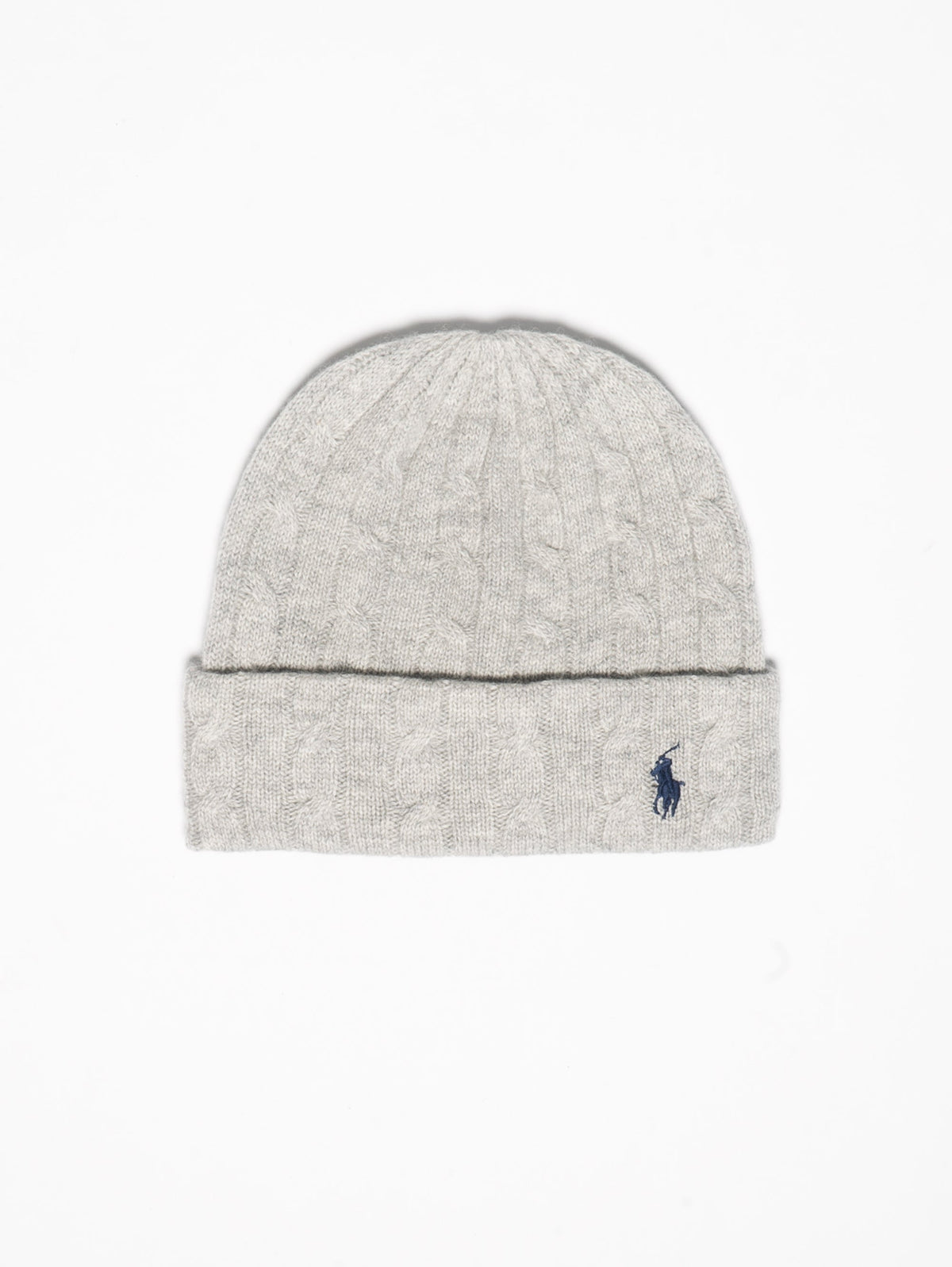 2026 New Arrival Cappello con Trecce Lana e Cashmere Grigio