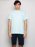 2026 New Arrival T-shirt in Cotone e Lino con Taschino Acqua