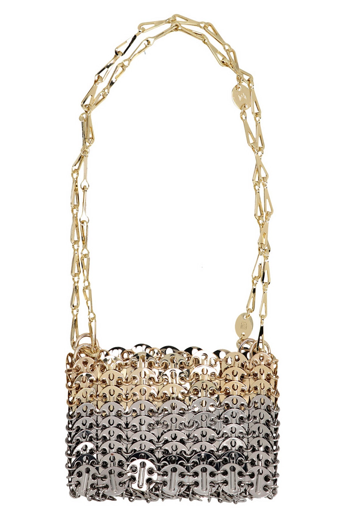 2026 New Arrival 1969 nano plexiglas degrade shoulder bag in metal