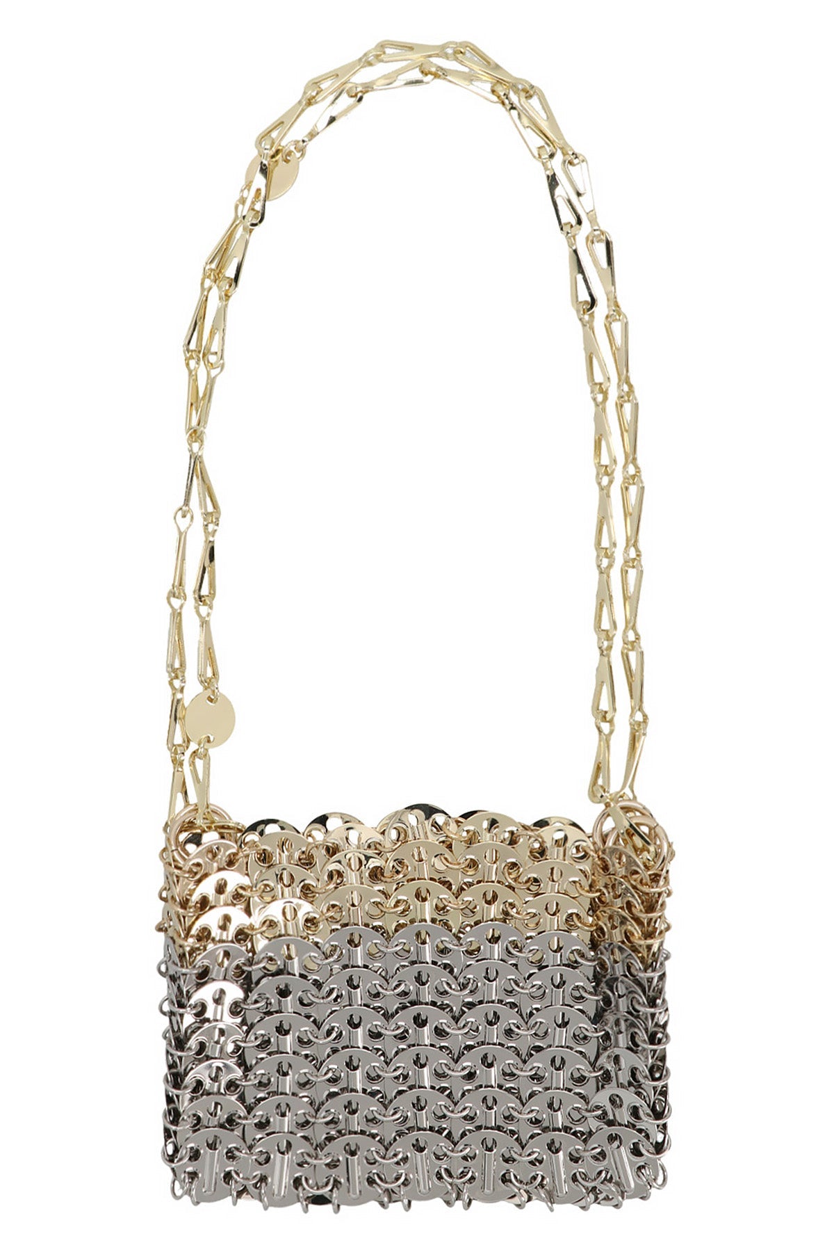 2026 New Arrival 1969 nano plexiglas degrade shoulder bag in metal