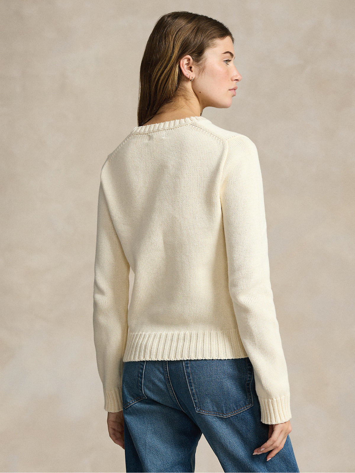 2026 New Arrival Maglia con Bandiera Crema