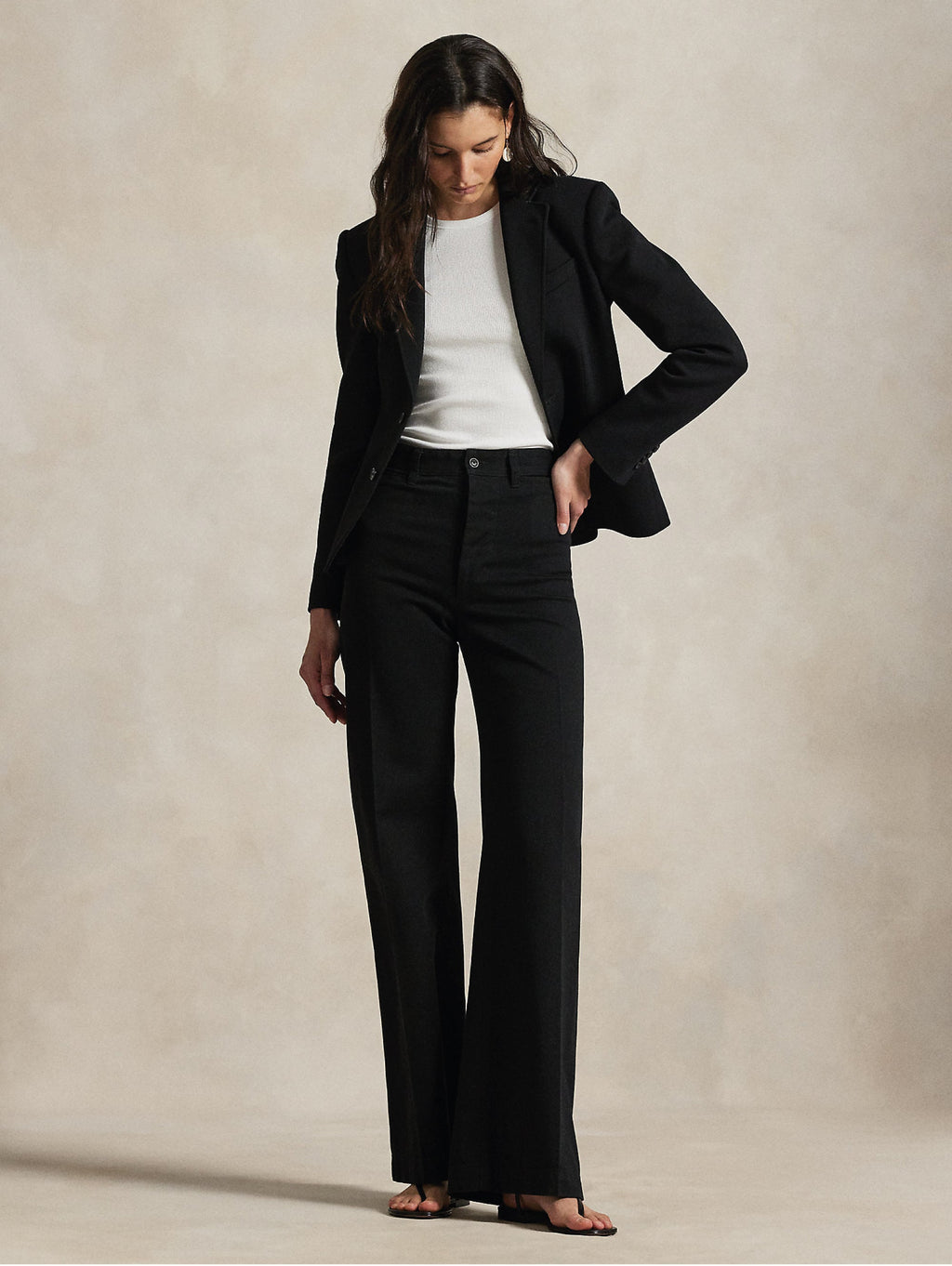 2026 New Arrival Pantaloni in Twill Giapponese Nero