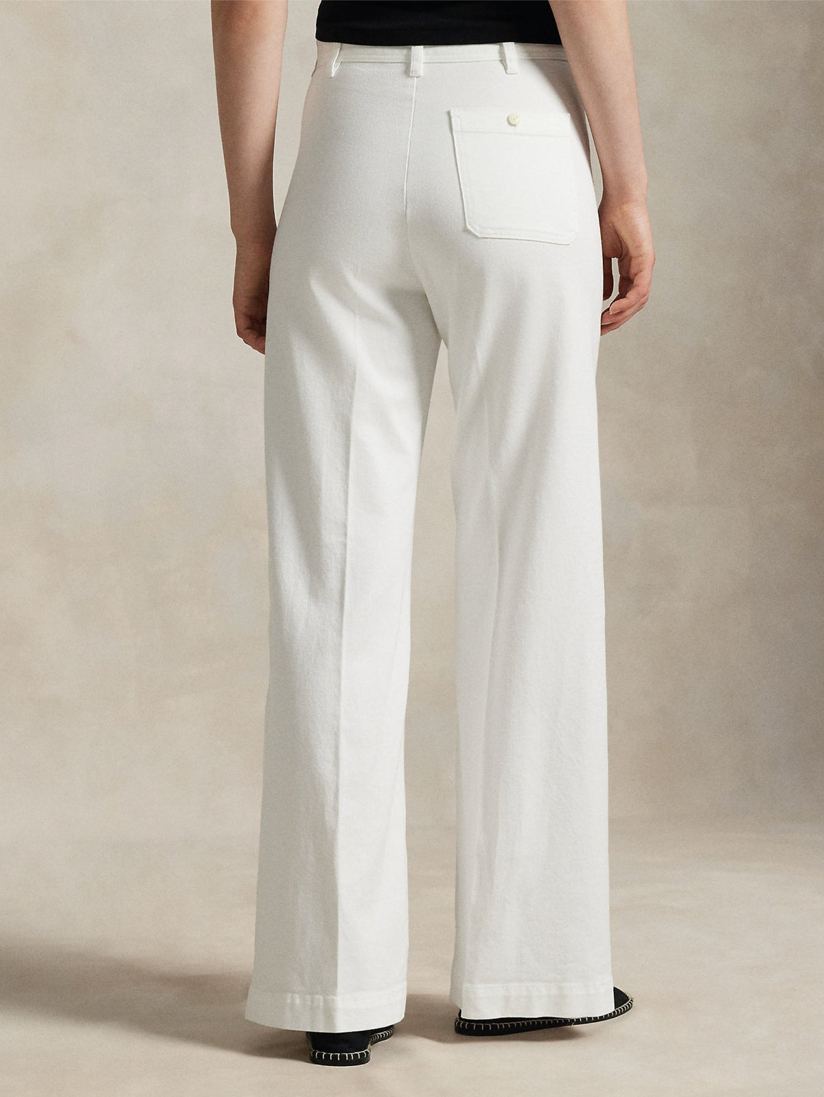 2026 New Arrival Pantaloni in Twill Giapponese Bianco