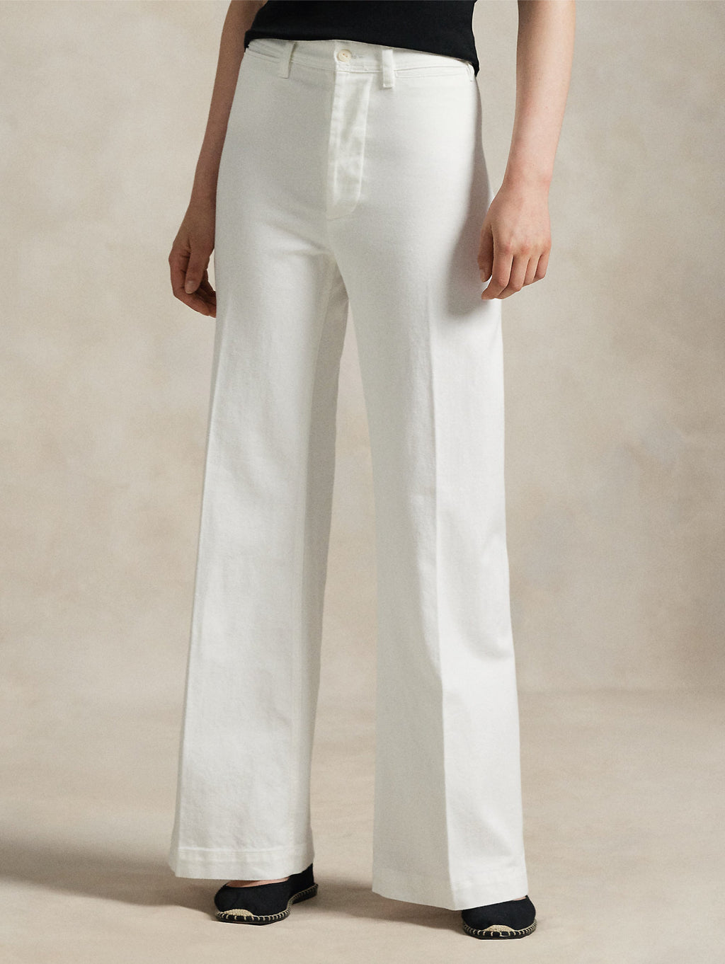2026 New Arrival Pantaloni in Twill Giapponese Bianco
