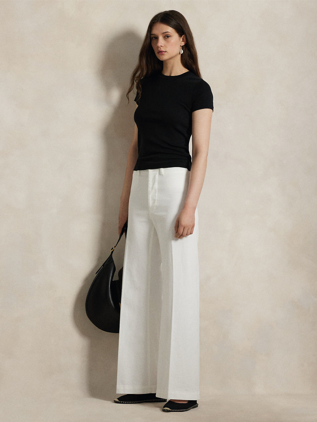 2026 New Arrival Pantaloni in Twill Giapponese Bianco