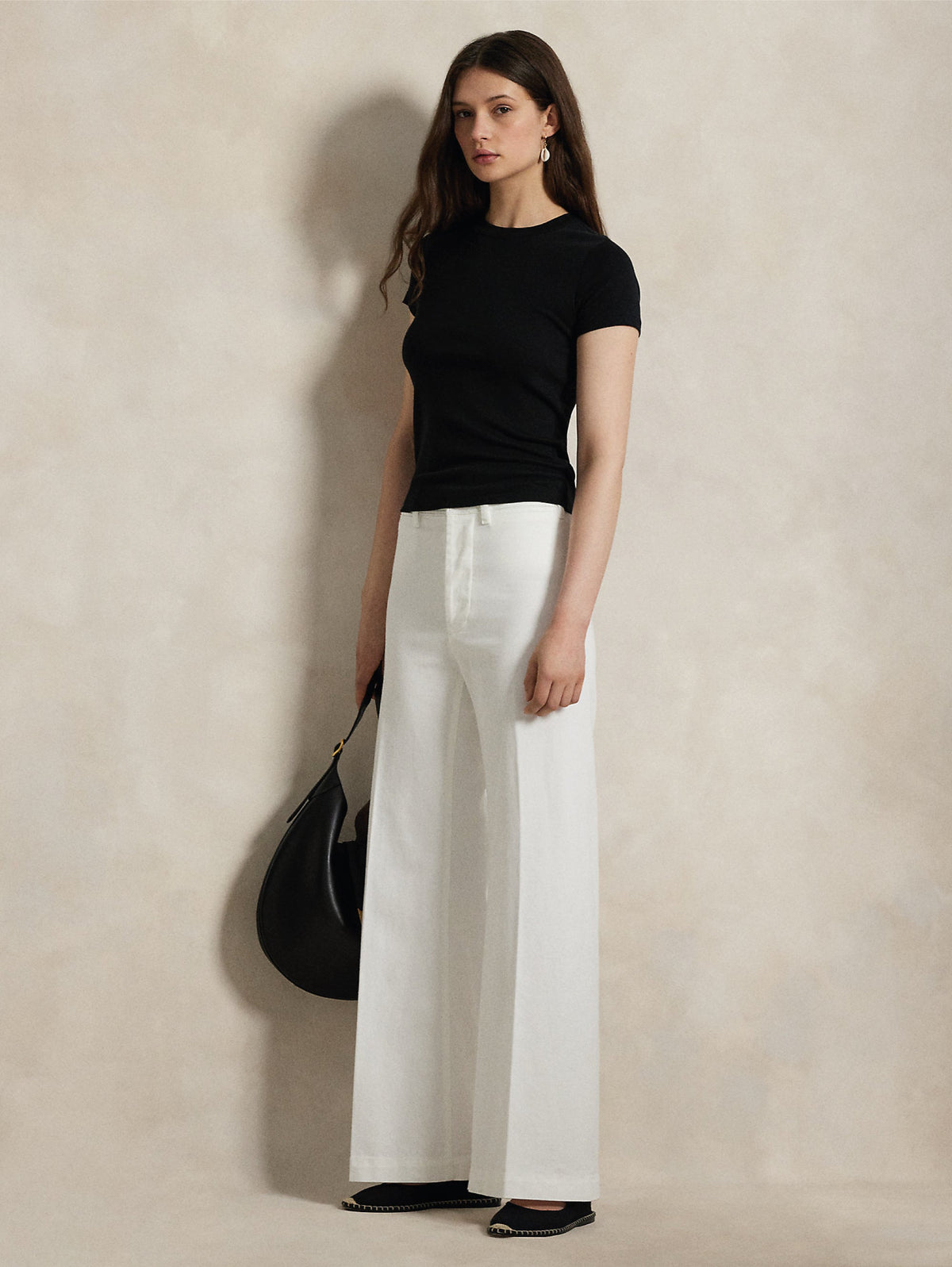 2026 New Arrival Pantaloni in Twill Giapponese Bianco