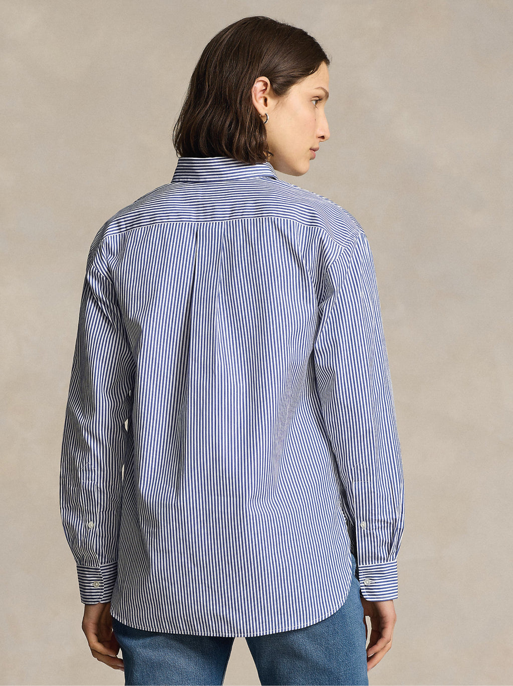 2026 New Arrival Camicia a Righe Blu/Bianco