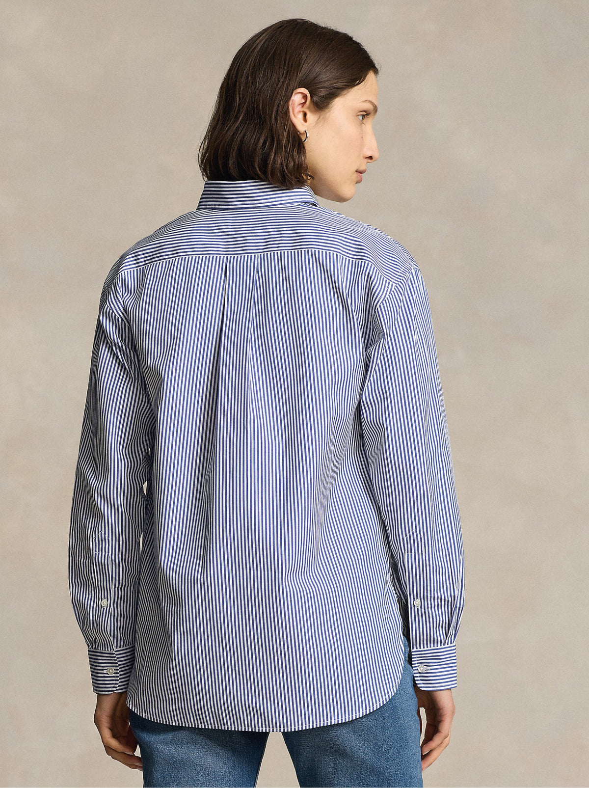 2026 New Arrival Camicia a Righe Blu/Bianco