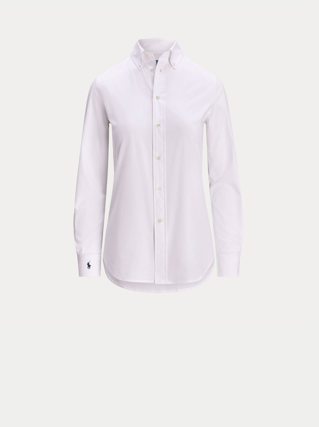2026 New Arrival Camicia Slim Fit in Popeline di Cotone Bianco
