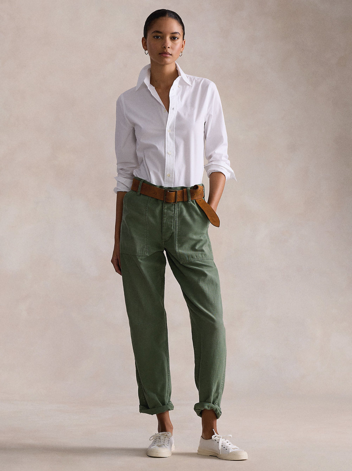 2026 New Arrival Camicia Slim Fit in Popeline di Cotone Bianco