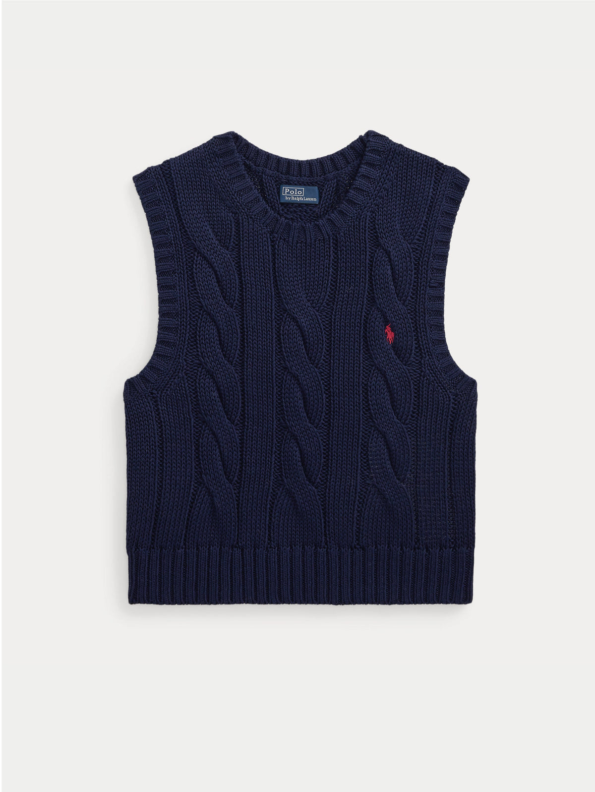 2026 New Arrival Gilet in Maglia a Trecce Blu