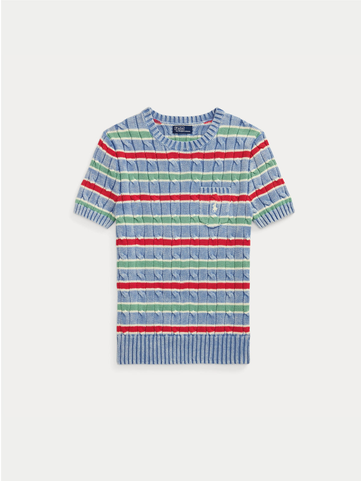 2026 New Arrival Maglia a Trecce a Righe Multicolor