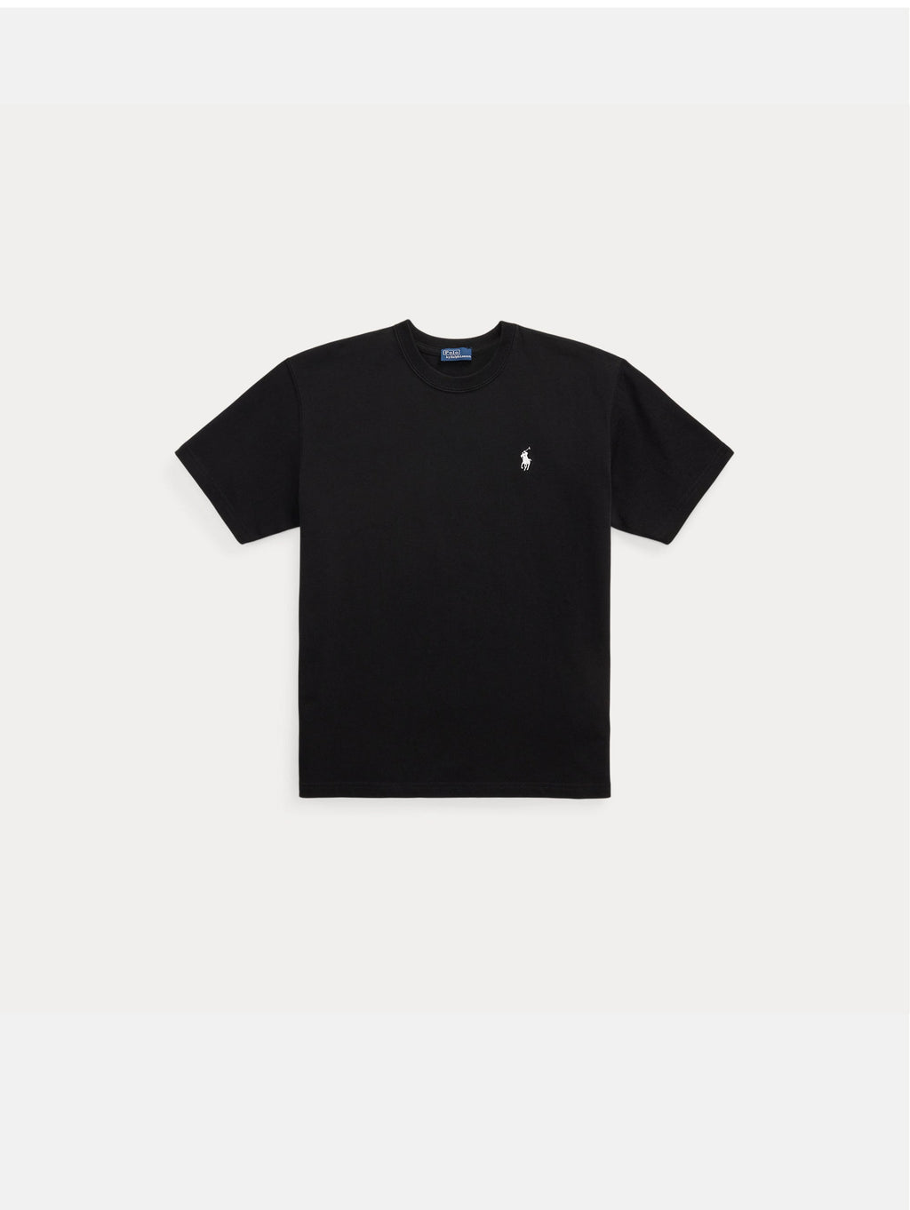 2026 New Arrival T-shirt in Jersey  Pesante con Taglio Morbido Nero