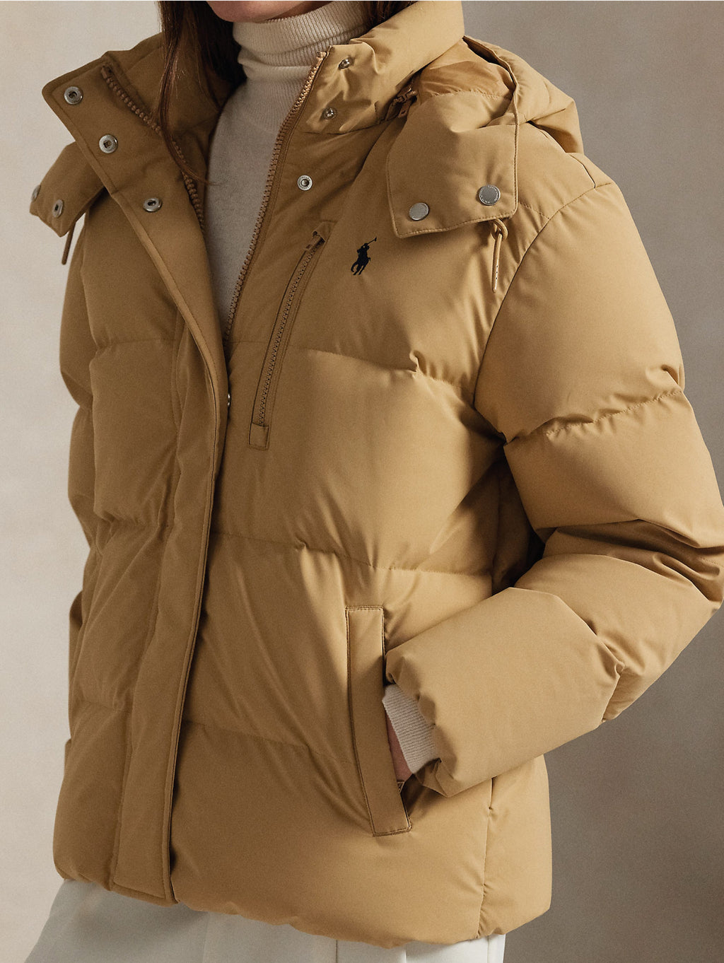 2026 New Arrival Piumino Trapuntato Opaco Cammello