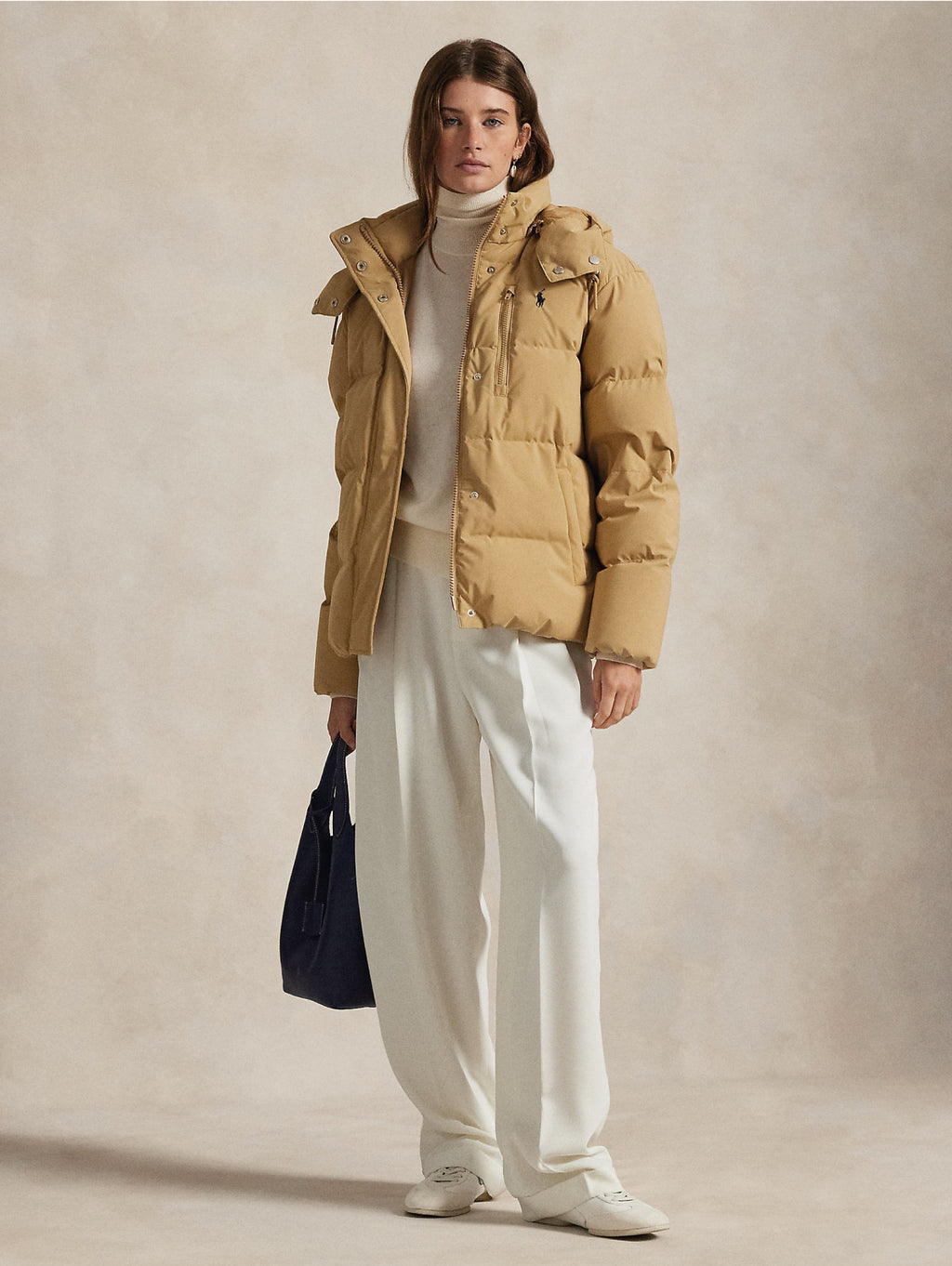 2026 New Arrival Piumino Trapuntato Opaco Cammello