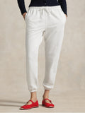 2026 New Arrival Pantaloni da Jogging in Felpa Bianco