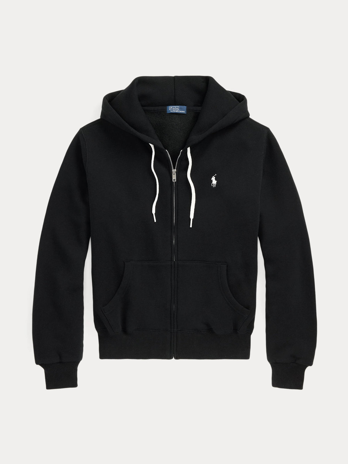 2026 New Arrival Felpa Full Zip con Cappuccio Nero