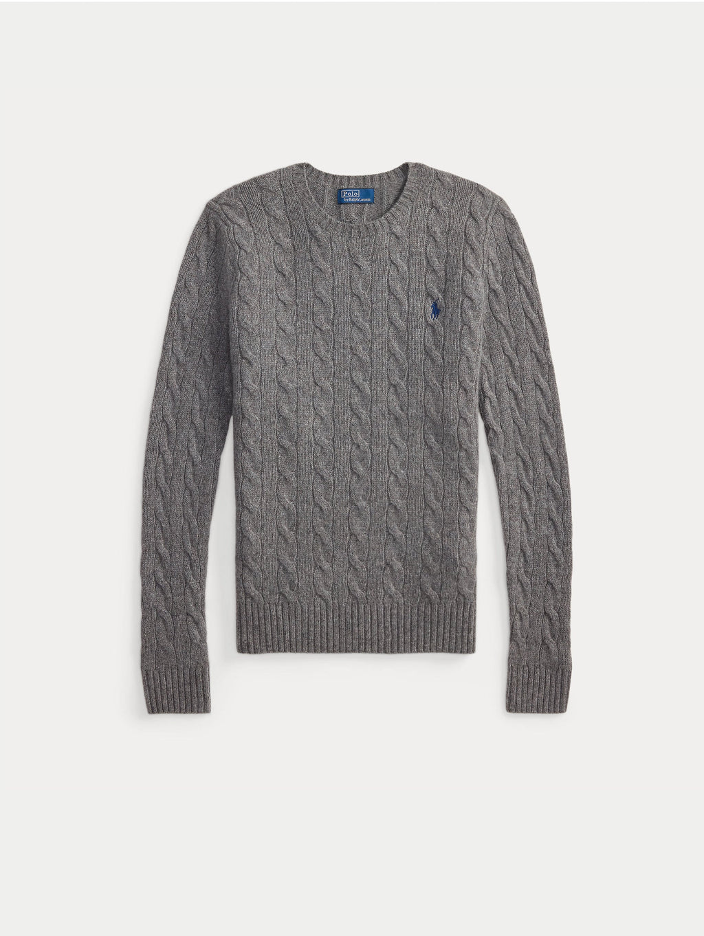 2026 New Arrival Maglia a Trecce in Misto Cashmere Grigio