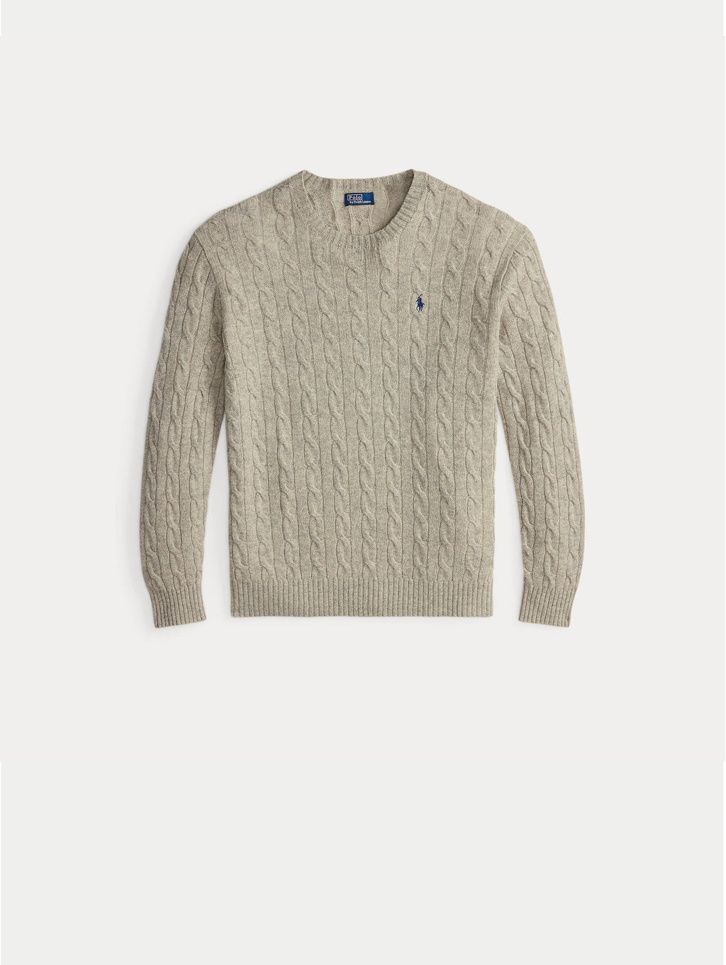 2026 New Arrival Maglia a Trecce Relaxed Fit Grigio