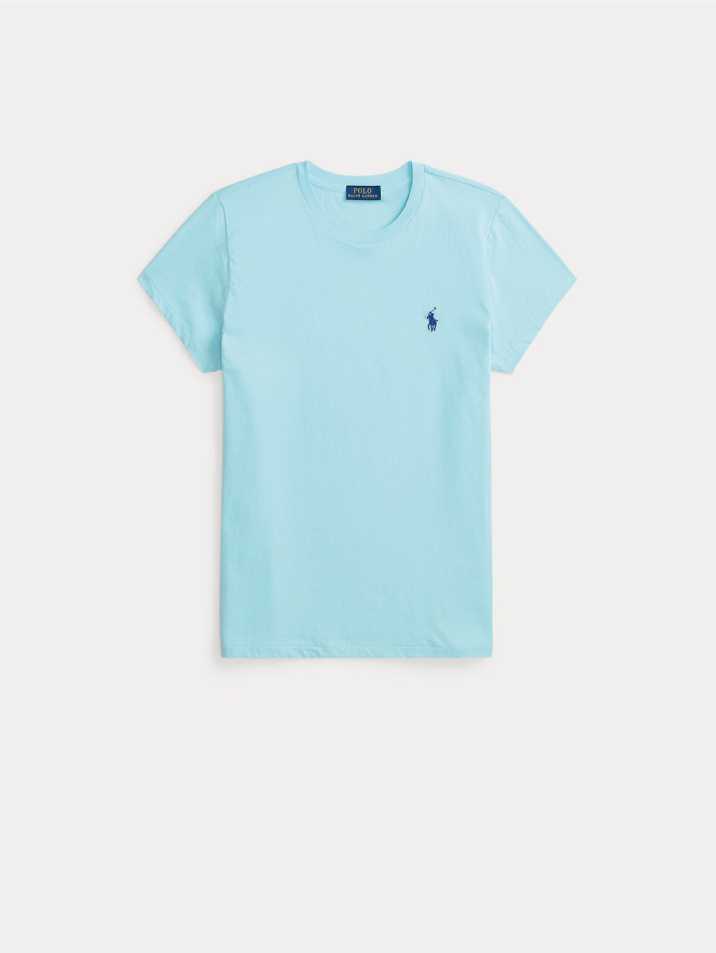 2026 New Arrival T-shirt Girocollo in Cotone Turchese