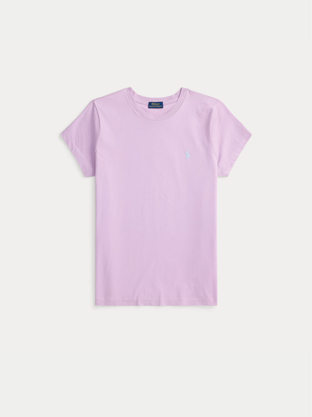 2026 New Arrival T-shirt Girocollo in Cotone Lilla