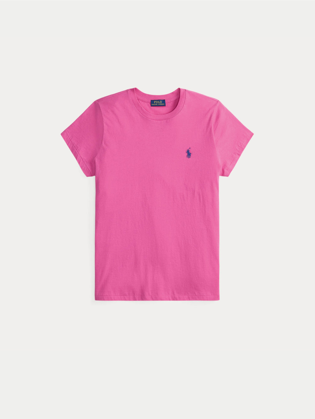 2026 New Arrival T-shirt Girocollo in Cotone Fucsia