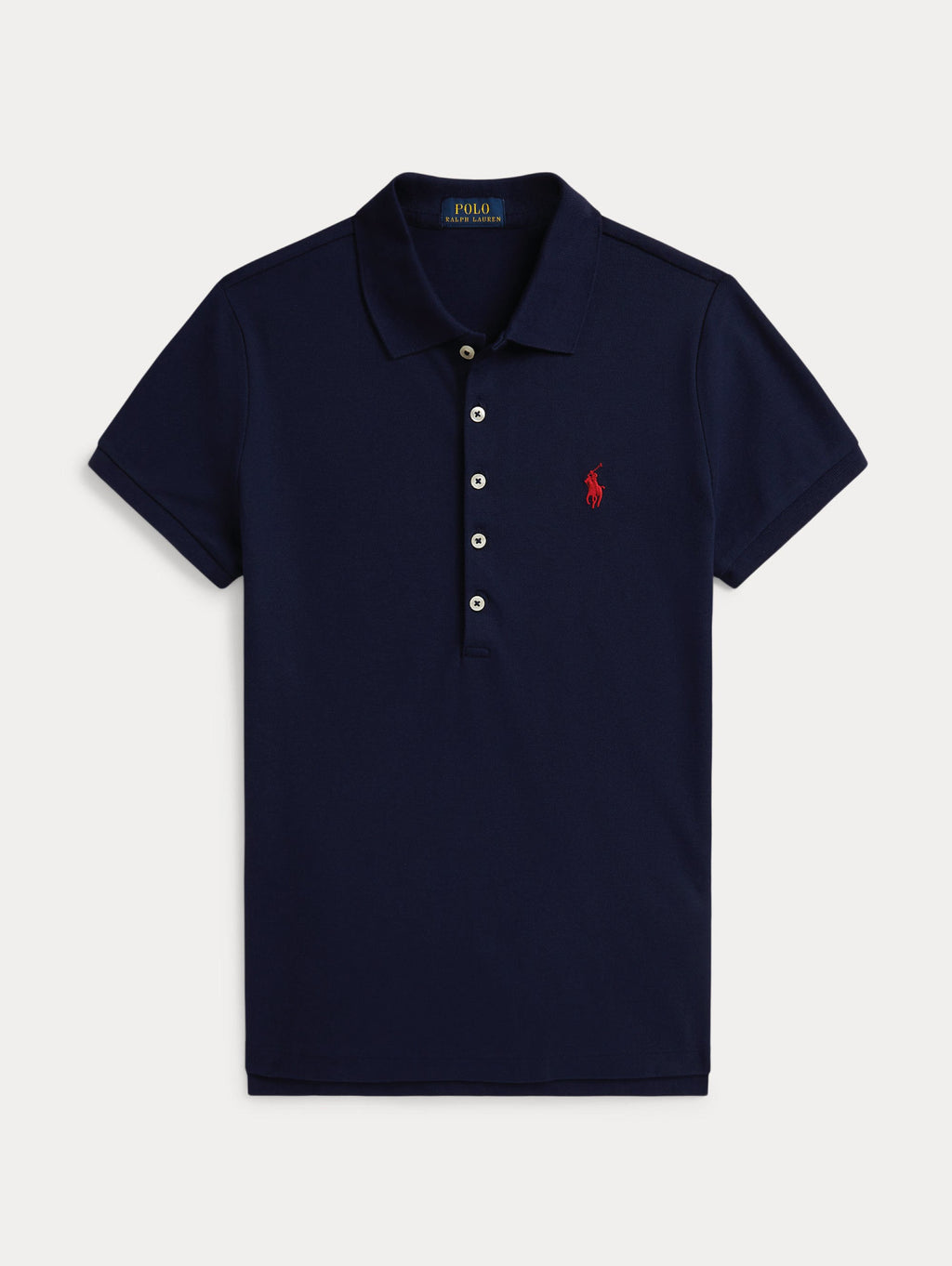 2026 New Arrival Polo Manica Corta Slim Fit Navy Blu
