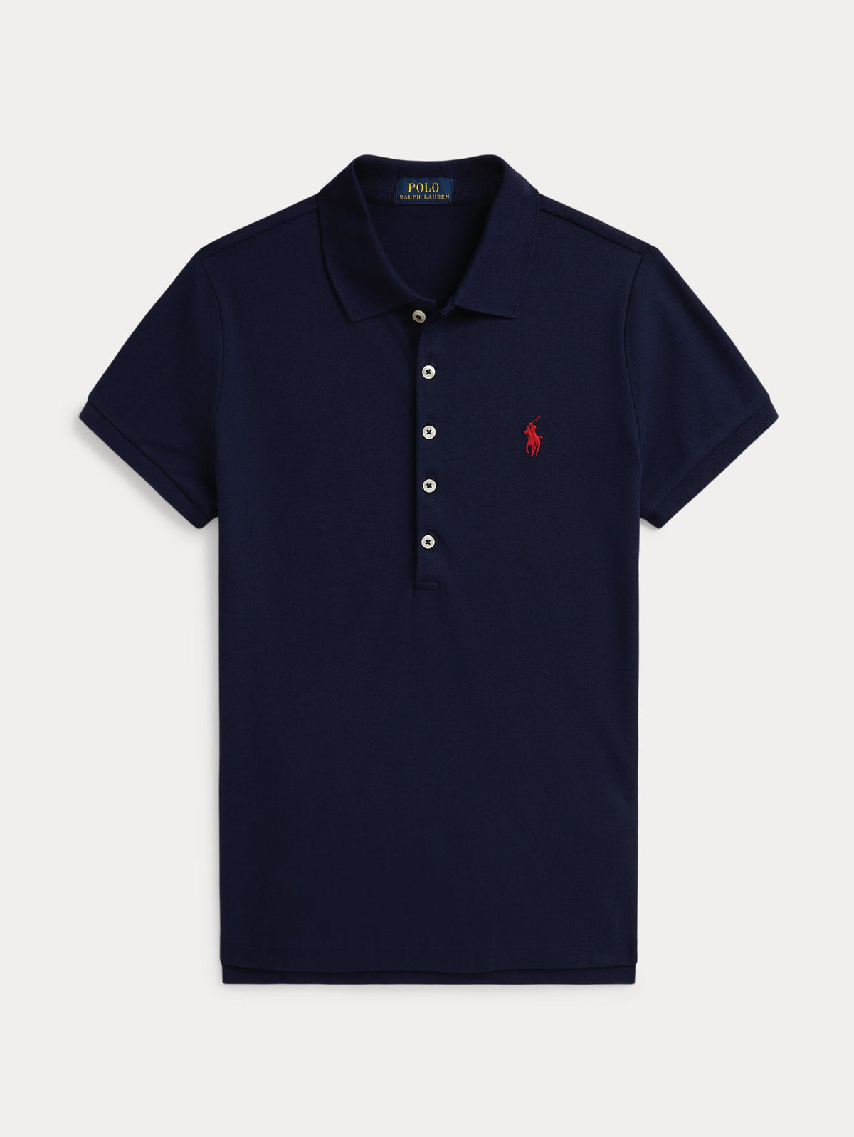 2026 New Arrival Polo Manica Corta Slim Fit Navy Blu