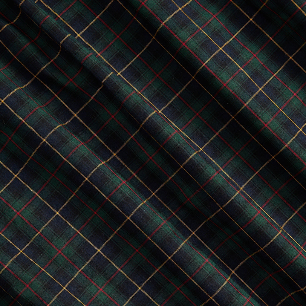 2026 New Arrival Camicia in Check Scozzese Verde/Blu