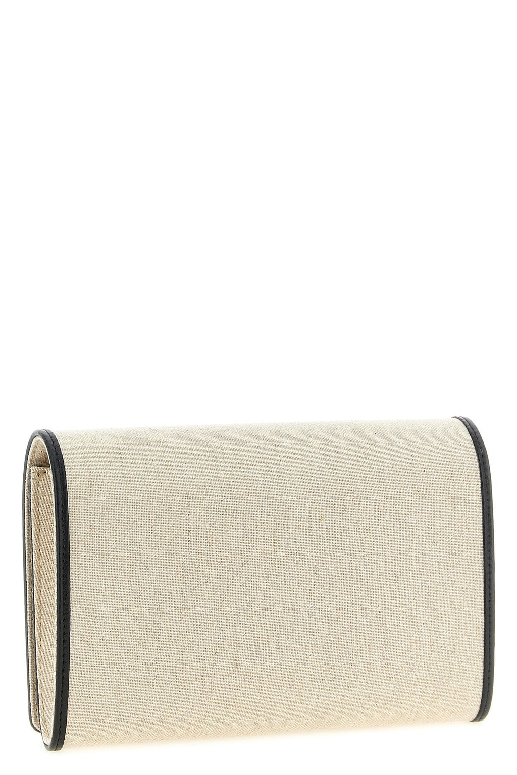 2026 New Arrival t-flap envelope cotton and linen blend canvas clutch bag