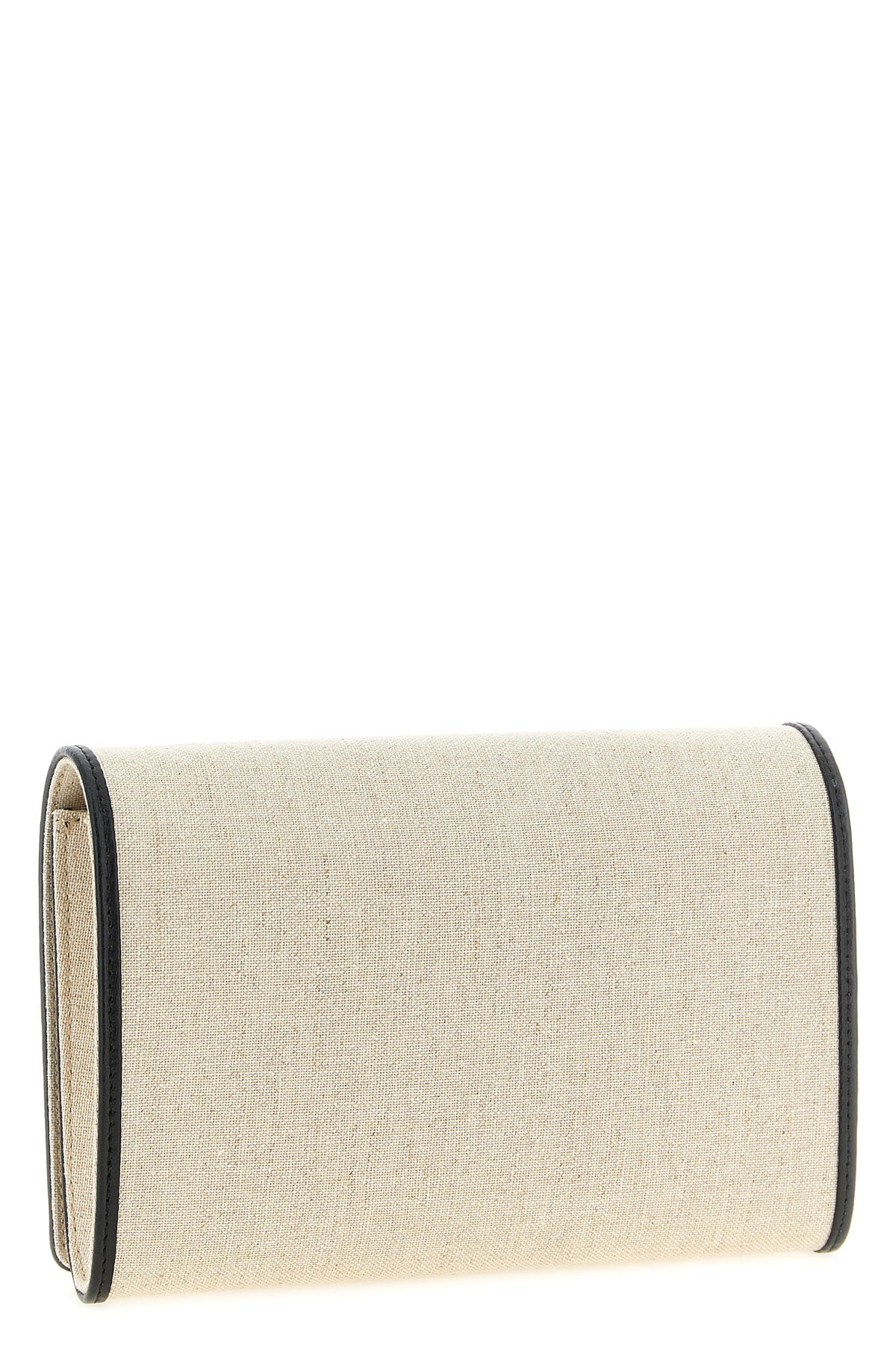 2026 New Arrival t-flap envelope cotton and linen blend canvas clutch bag